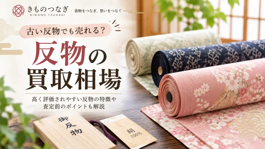 反物の買取相場と古い反物を売るときのポイント